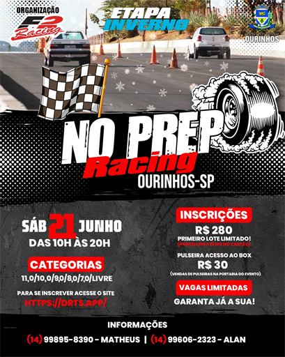 Etapa Inverno - NO PREP RACING
